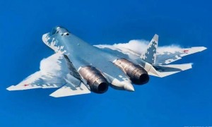 F-22同款？俄罗斯苏-57测试新型二维推力矢量尾喷口