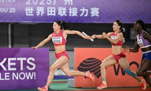 中国男子4X400米接力破全国纪录 获2025田径世锦赛资格